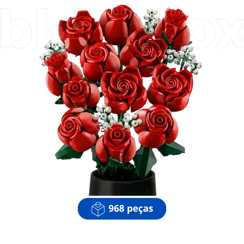Buquê de Rosas | 968PCS
