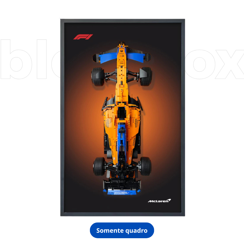 Quadro Fórmula 1 McLaren MCL35 - 4 | 50x80cm