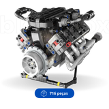 Motor V8 Engine Motorizado | 716PCS