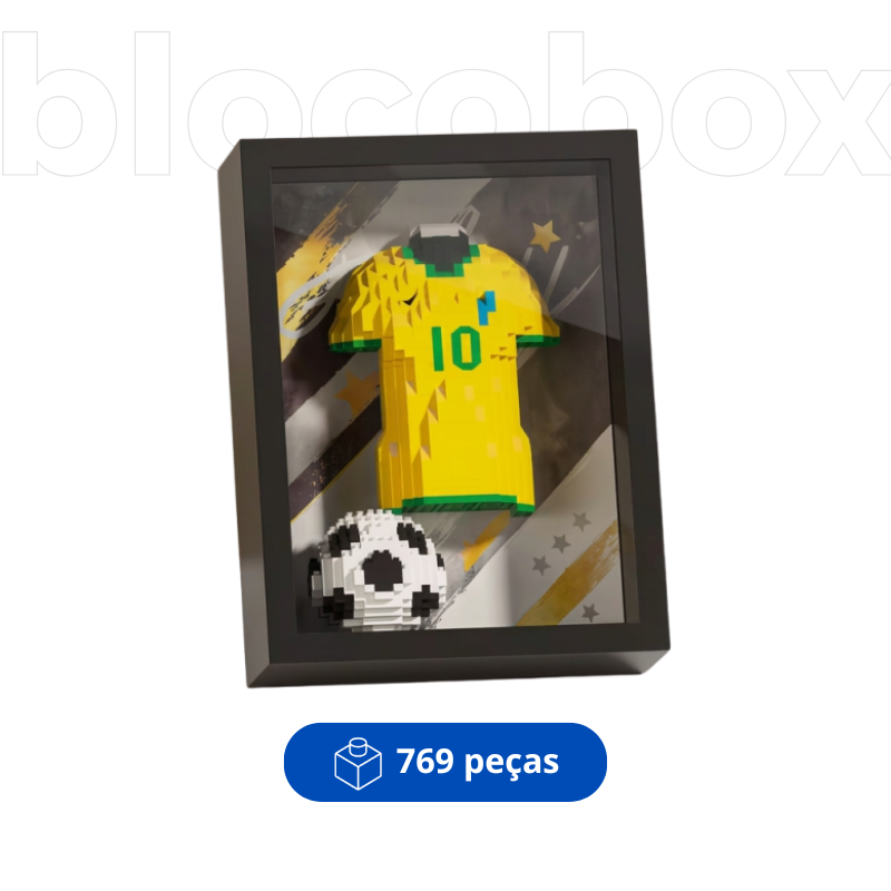 Porta-Retrato Brasil | 769PCS MINI BLOCOS