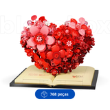 Corações Eternos Decorativos | 768PCS