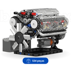 Motor V8 Mould King Motorizado | 534PCS