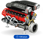 Italian V12 Hypercar Motorizado | 1240PCS