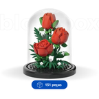Redoma de Rosas | 151PCS