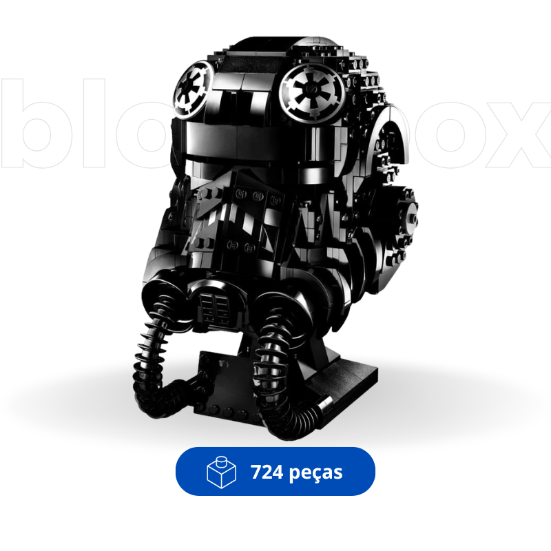 Capacete de Piloto de Caça TIE | 724PCS