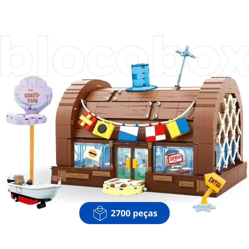 Siri Cascudo - Bob Esponja | 2700PCS