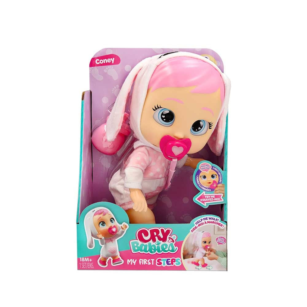Boneca Cry Babies Meus Primeiros Passos Coney Multikids - BR2728