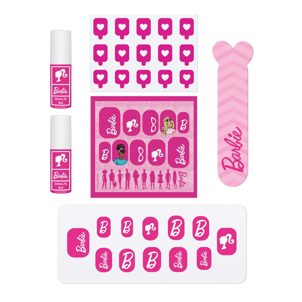 Esmalteria Duo Barbie Multikids - BR2570