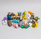 Kit 4 Animais Fidjet Toy Articulados Sensoriais 3D Colecionáveis Sortidos