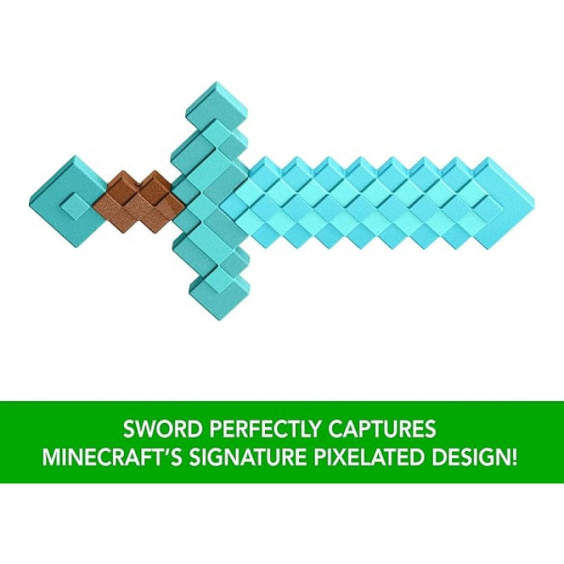 MINECRAFT FERRAMENTA ESPADA DE DIAMANTE - MATTEL