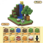 Cascata - Blocos Magnéticos Minecraft | 128PCS