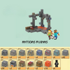 Antigas Ruinas Minecraft | 128PCS