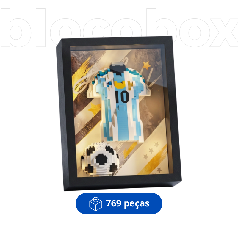 Porta-Retrato Argentina | 769PCS MINI BLOCOS