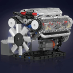 Motor V8 Mould King Motorizado | 534PCS