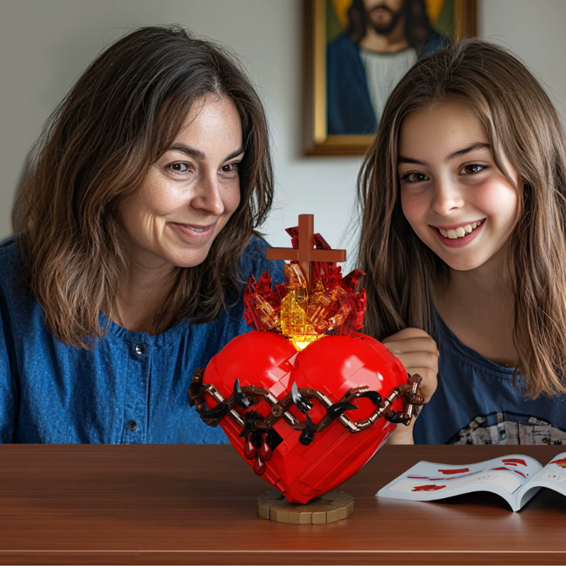 Coração Sagrado | 625PCS