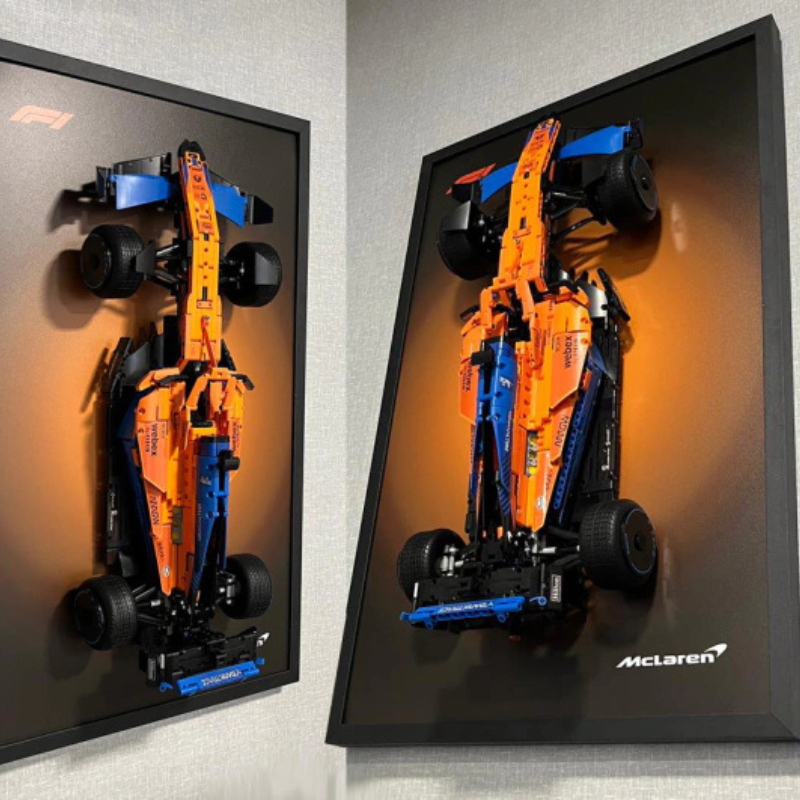 Quadro Fórmula 1 McLaren MCL35 - 4 | 50x80cm
