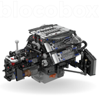 Twin Turbo W12 German Motorizado | 872PCS