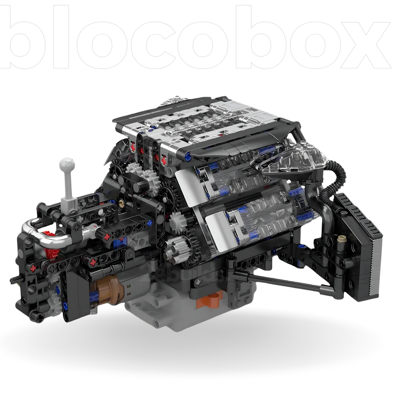 Twin Turbo W12 German Motorizado | 872PCS