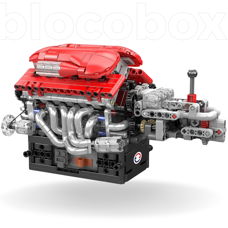 Motor Naturally Aspirated V12 Italian | 864PCS