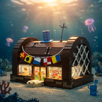 Siri Cascudo - Bob Esponja | 2700PCS