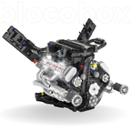 Motor V8 Engine Motorizado | 716PCS