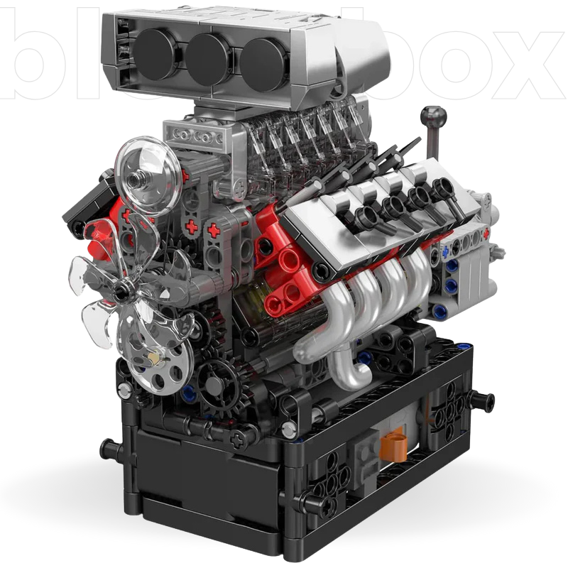 V8 Supercharger Motorizado | 856PCS