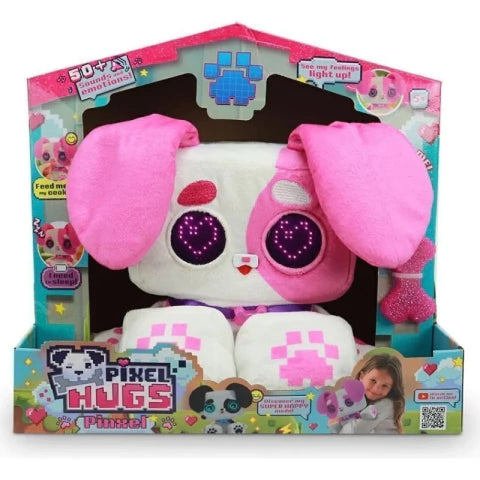 Boneco de Pelúcia Interativo Hugs Pinxel 23cm Multikids