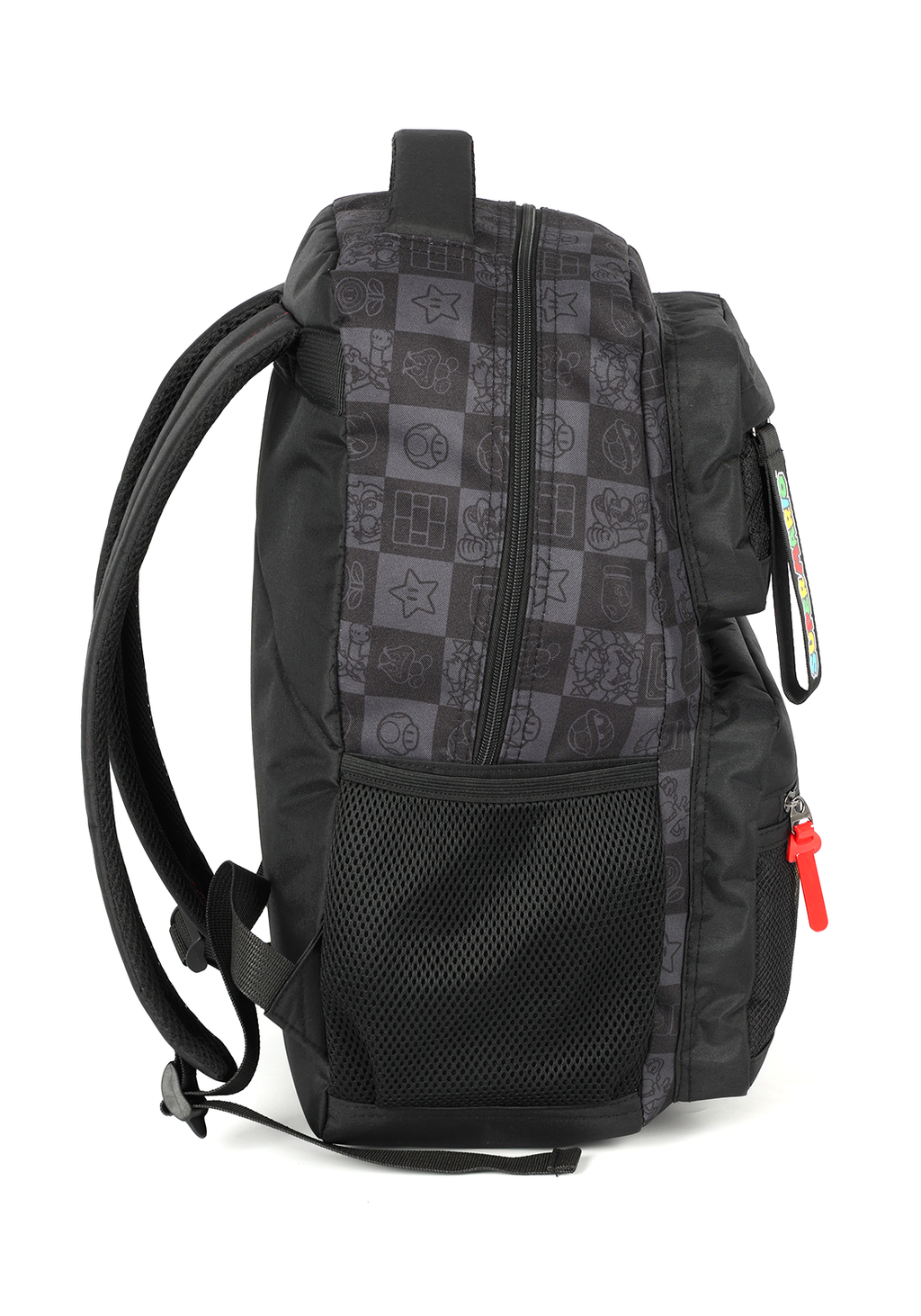 Mochila Super Mario Luxcel – Oficial Nintendo Preta