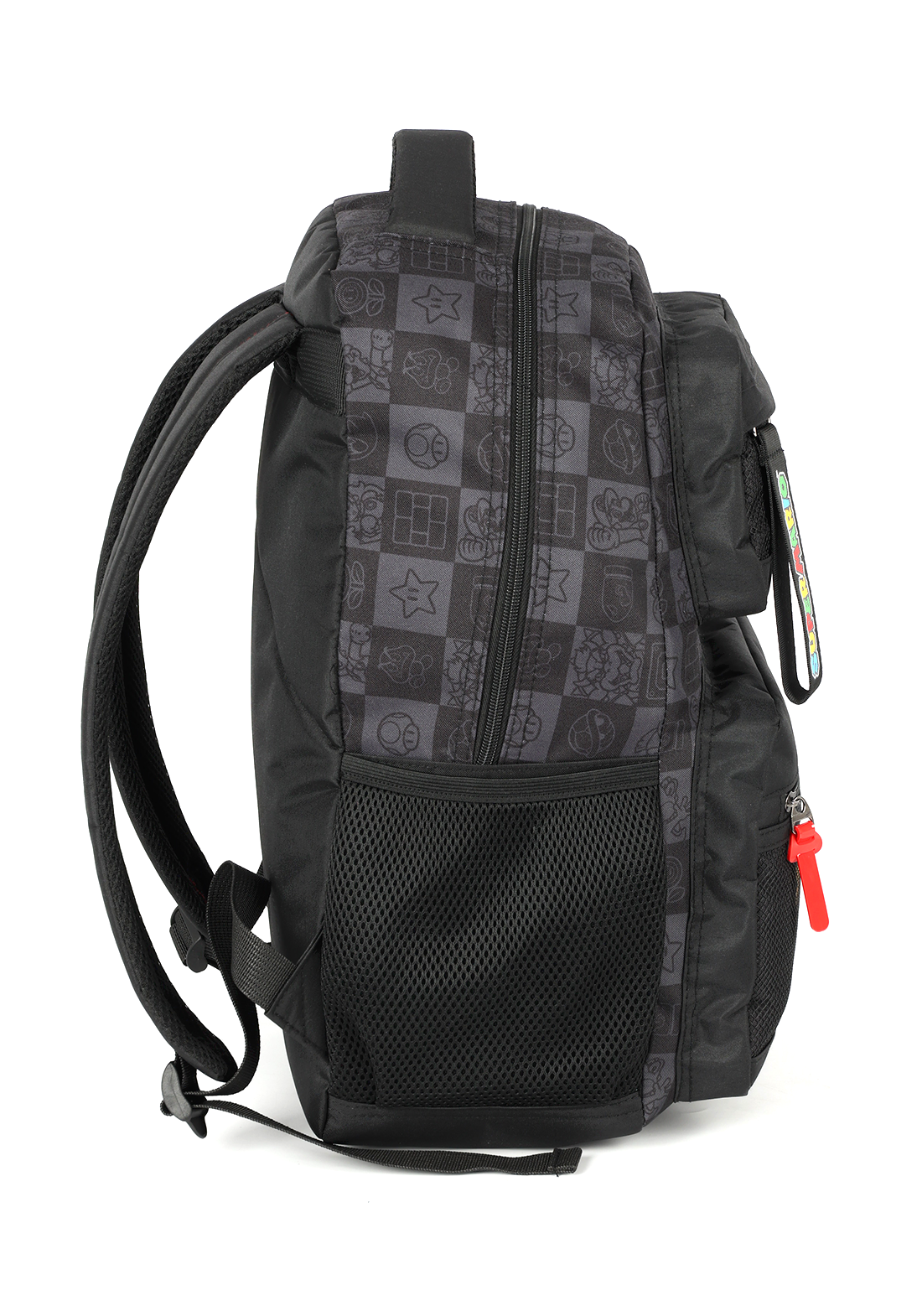 Mochila Super Mario Luxcel – Oficial Nintendo Preta