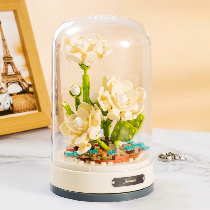 Flores de Jasmim Eternas | 317 PCS