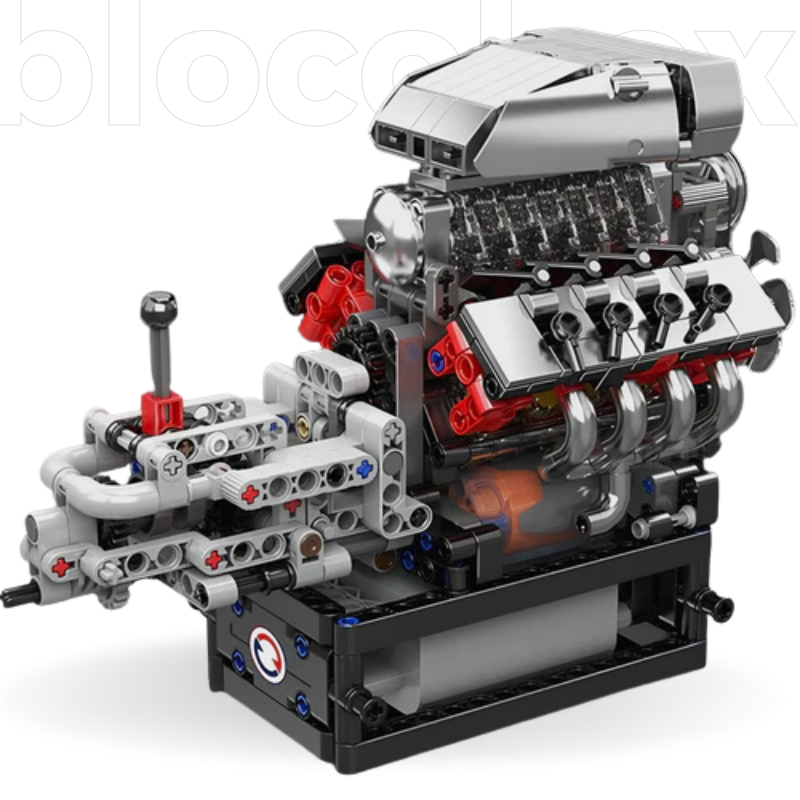 V8 Supercharger Motorizado | 856PCS
