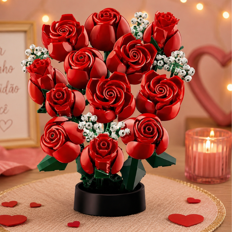 Buquê de Rosas | 968PCS
