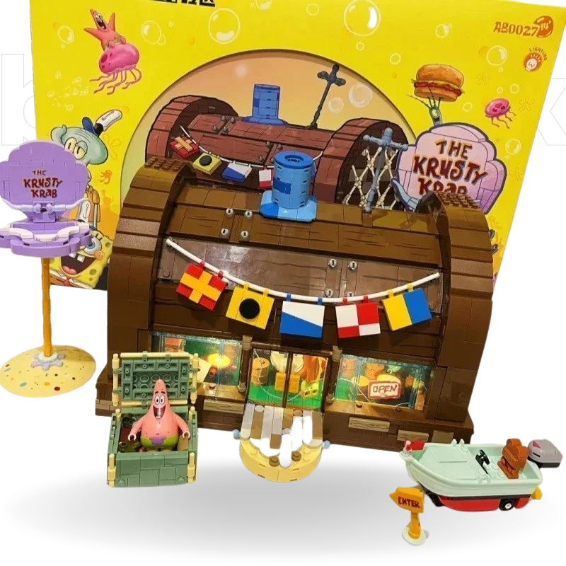 Siri Cascudo - Bob Esponja | 2700PCS