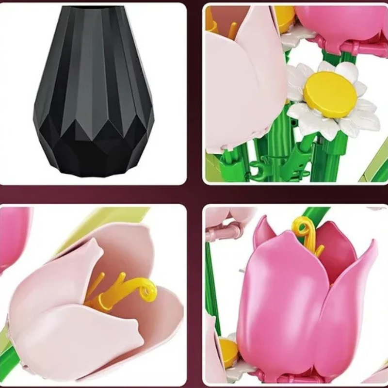 Buquê de Tulipas | 223PCS