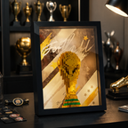 Porta-Retrato Trofeu Copa do Mundo | 769PCS MINI BLOCOS