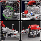 Motor Naturally Aspirated V12 Italian | 864PCS