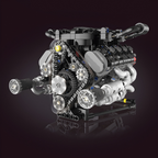 Motor V8 Engine Motorizado | 716PCS