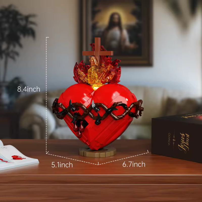 Coração Sagrado | 625PCS