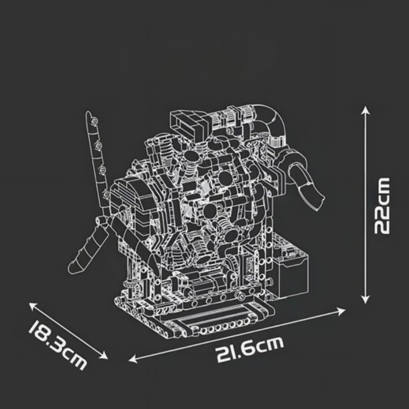 Motor Radial Aircraft | 1146PCS