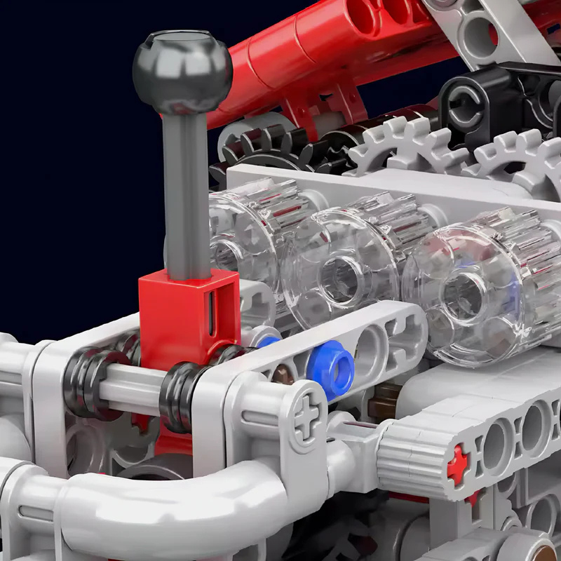 Motor Naturally Aspirated V12 Italian | 864PCS