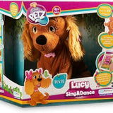 Pelúcia Interativa Cachorrinha Lucy Som e Movimentos Multikids BR469