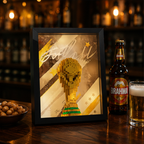 Porta-Retrato Trofeu Copa do Mundo | 769PCS MINI BLOCOS