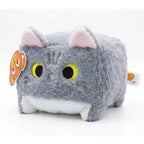 Pelúcia Quadrada de Gatinho 20cm Cinza BBR Toys R3609