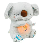 Boneco de Pelúcia Calm Koala com Luz e Som Antialérgico Polibrinq