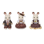 Conjunto Aniversario Familia Coelho Chocolate - Epoch