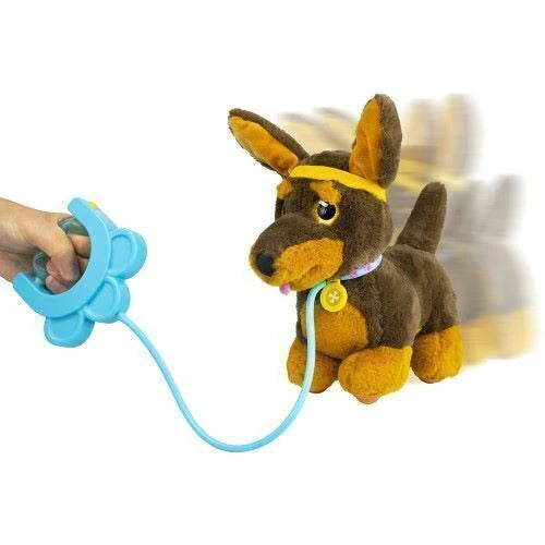 Pelúcia Walking Petz Salsicha c/ Som e Movimento Multikids