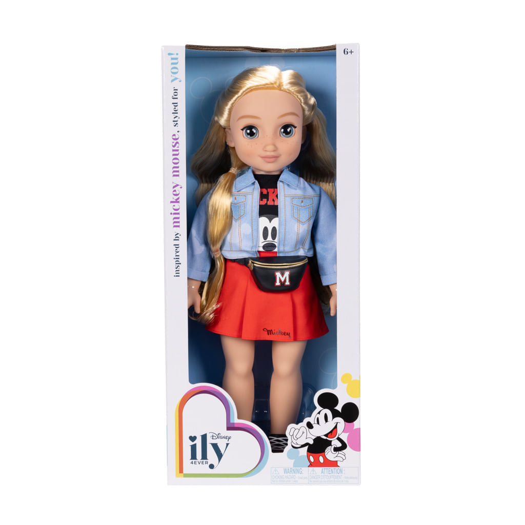 Boneca - Disney - Ily - Mickey