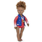 Boneca Nya - Our Generation - Campeã de Ginastica - Com Acessórios - Vermelho - Candide
