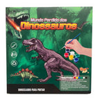 Kit de Pintura Mundo Perdido dos Dinossauros