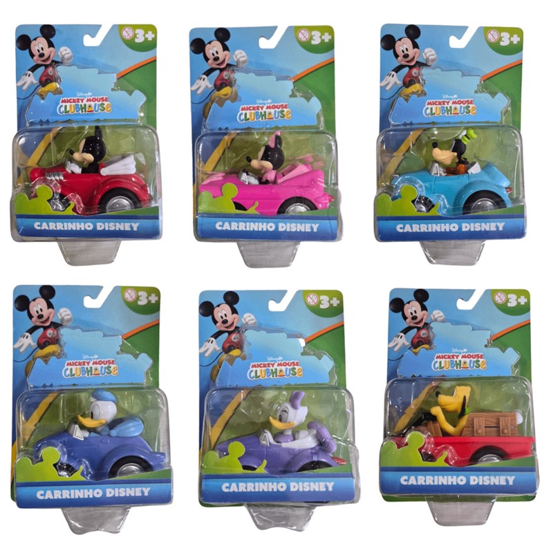 Carrinhos Disney Mickey Mouse a Fricção - Brink Center